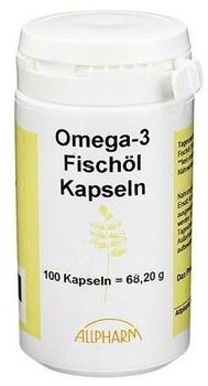 Allpharm Omega 3 Fettsaeuren Kapseln (100 Stk.)