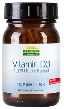 Heidelberger Chlorella Vitamin D 3 Kapseln (120 Stk.)