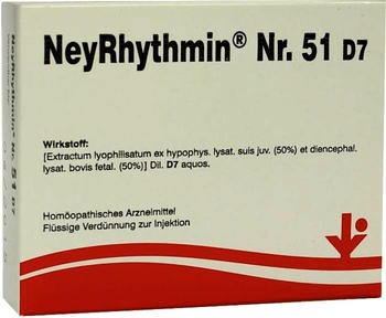 vitOrgan Neyrhythmin Nr. 51 D 7 Ampullen (5 x 2 ml)