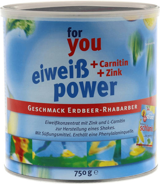 For You Eiweiss Power Erdbeere (750 g)