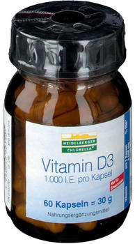 Heidelberger Chlorella Vitamin D3 Kapsel (60 Stk.)