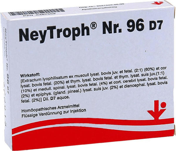 vitOrgan NeyTroph Nr. 96 D 7 Ampullen (5 x 2 ml)