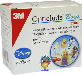 3M Medica Opticlude Disney Pflaster Boys Midi (100 Stk.)