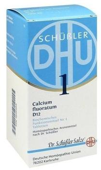 DHU Biochemie 1 Calcium Fluor.D 12 Tabletten (420 Stk.)