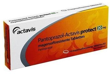 PUREN Pharma GmbH & Co KG PANTOPRAZOL Actavis protect 20 mg magensaftr.Tabl. 14 St