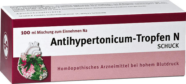 SCHUCK GmbH Arzneimittelfabrik Antihyp Tropfen Schuck
