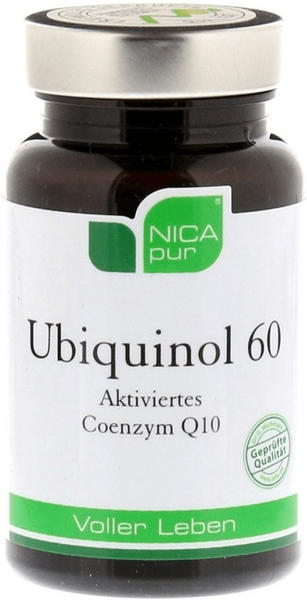 Nicapur Ubiquinol 60 Kapseln (30 Stk.)