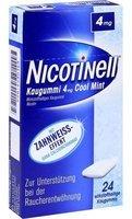 GlaxoSmithKline Nicotinell Kaugummi Cool Mint 4 mg 24 St
