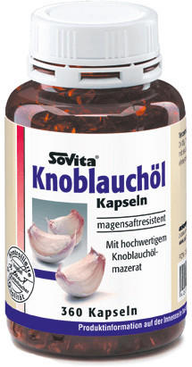 Ascopharm Sovita Knoblauchöl Kapseln (360 Stk.)