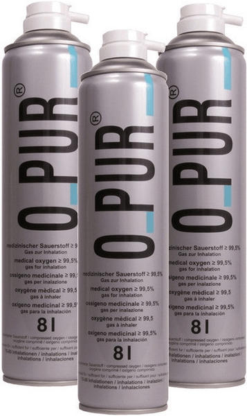 IMP O Pur Sauerstoff Dose F.maske Spray 3 x 8 L