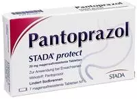 PANTOPRAZOL STADA protect 20 mg magensaftres.Tabl. 7 St Tabletten magensaftresistent