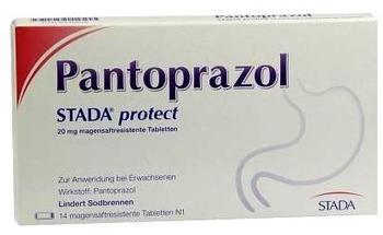 STADA PANTOPRAZOL STADA protect 20 mg magensaftres.Tabl. 14 St