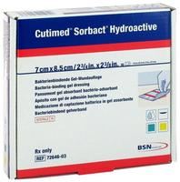 Cutimed Sorbact Hydroactive Kompressen 7 10 St