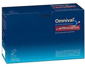 Medice Omnival Orthomolekul. 2OH arthro norm Granulat + Kapseln (30 Stk. + 120 Stk.)