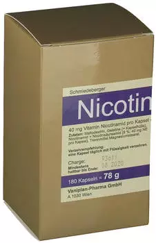 Schmiedeberger Nicotinamid Kapseln (180 Stk.)