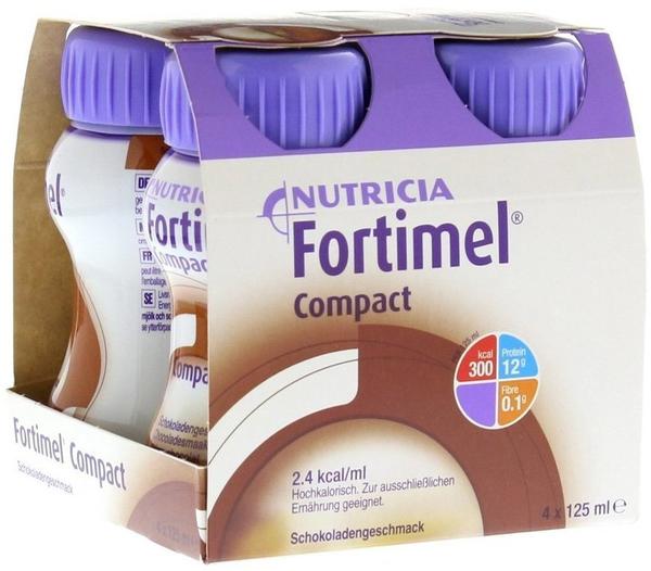 Nutricia Fortimel Compact 2.4 Schokolade (4 x 125 ml)