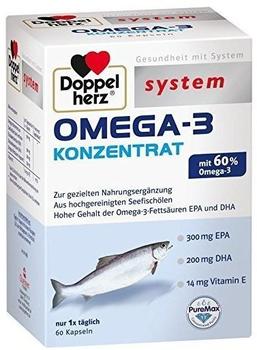 Doppelherz System Omega 3 Konzentrat Kapseln (30 Stk.)