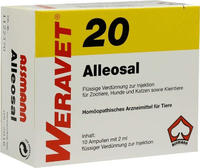Alleosal 20 Ampullen, f&uuml;r Hunde, Katzen, Zootiere sowie Kleintiere 10X2 ml