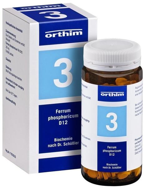Orthim Biochemie 3 Ferrum Phosphoricum D 12 Tabletten (400 Stk.)