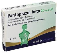Pantoprazol 20 mg acid magensaftr.Tabletten (14 Stk.)
