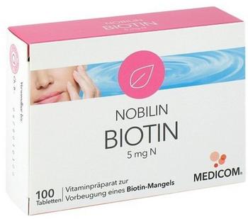 Medicom Pharma Nobilin Biotin 5 Mg N Tabl. (100 Stk.)