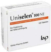 PZN-DE 05747519, Uniselen 100 NE Tabletten 1x100 St, Grundpreis: &euro; 0,14 / St&uuml;ck