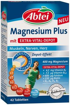 Abtei Magnesium Plus Extra Vital Depot Tablette (42 Stk.)
