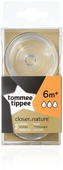 Büttner-Frank TOMMEE Tippee CTN Trinksauger Silik.schnell 6 M+ 2 St