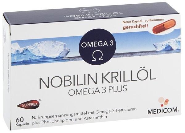 Medicom Nobilin Krillöl Omega 3 Plus Kapseln (60 Stk.)