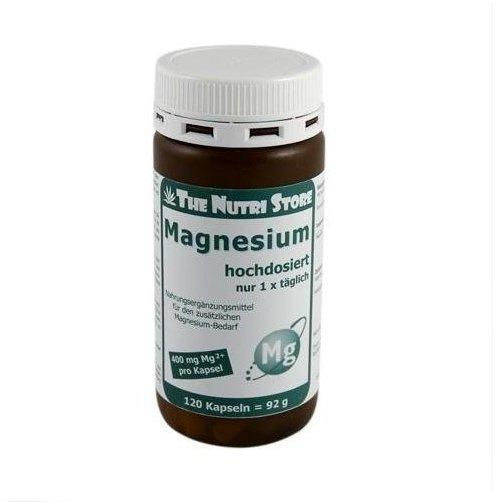 Hirundo Products Magnesium 400 mg Kapseln (120 Stk.)