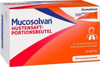 Mucosolvan Hustensaft-Portionsbeutel 30 mg (15 x 5ml)