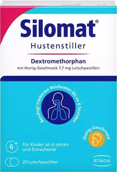 Stada Consumer Health Deutschland Silomat Hustenstiller Dextromethorphan Lutschtabletten