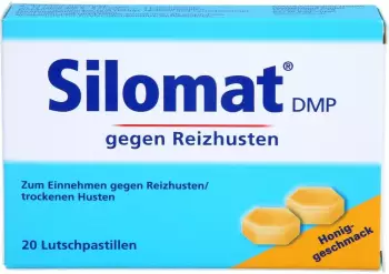 Stada Consumer Health Deutschland Silomat Hustenstiller Dextromethorphan Lutschtabletten – Wirkstoff mit nachgewiesener Wirkweise gegen trockenen Husten