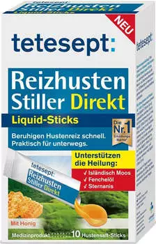 Reizhusten Stiller Direkt Liquid Sticks (10Stk.)