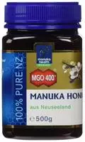 Manuka-Health Honig Manuka Honig aus Neuseeland, MGO 400+, cremig, im Becher, 500 g,