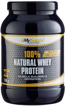 MySupps 100% Natural Whey Protein 750g