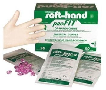Diaprax SOFTHAND Profit OP-Handsch.Lat.steril puderfr.6