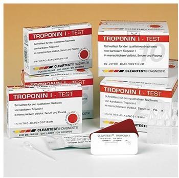 Diaprax Troponin I Test Vollblut Cleartest (5 Stk.)