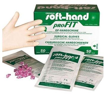 Diaprax SOFTHAND Profit OP-Handsch.Lat.steril puderfr.7,5
