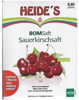 Bom-products Ltd BOMSAFT Sauerkirschsaft naturbelassen