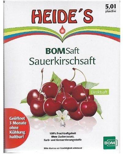 Bom-products Ltd BOMSAFT Sauerkirschsaft naturbelassen