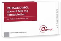 Actavis PARACETAMOL apo-rot 500 mg Filmtabletten 20 St