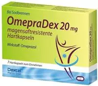 PZN-DE 09064639, Dexcel Pharma Omepradex 20mg 7 ST