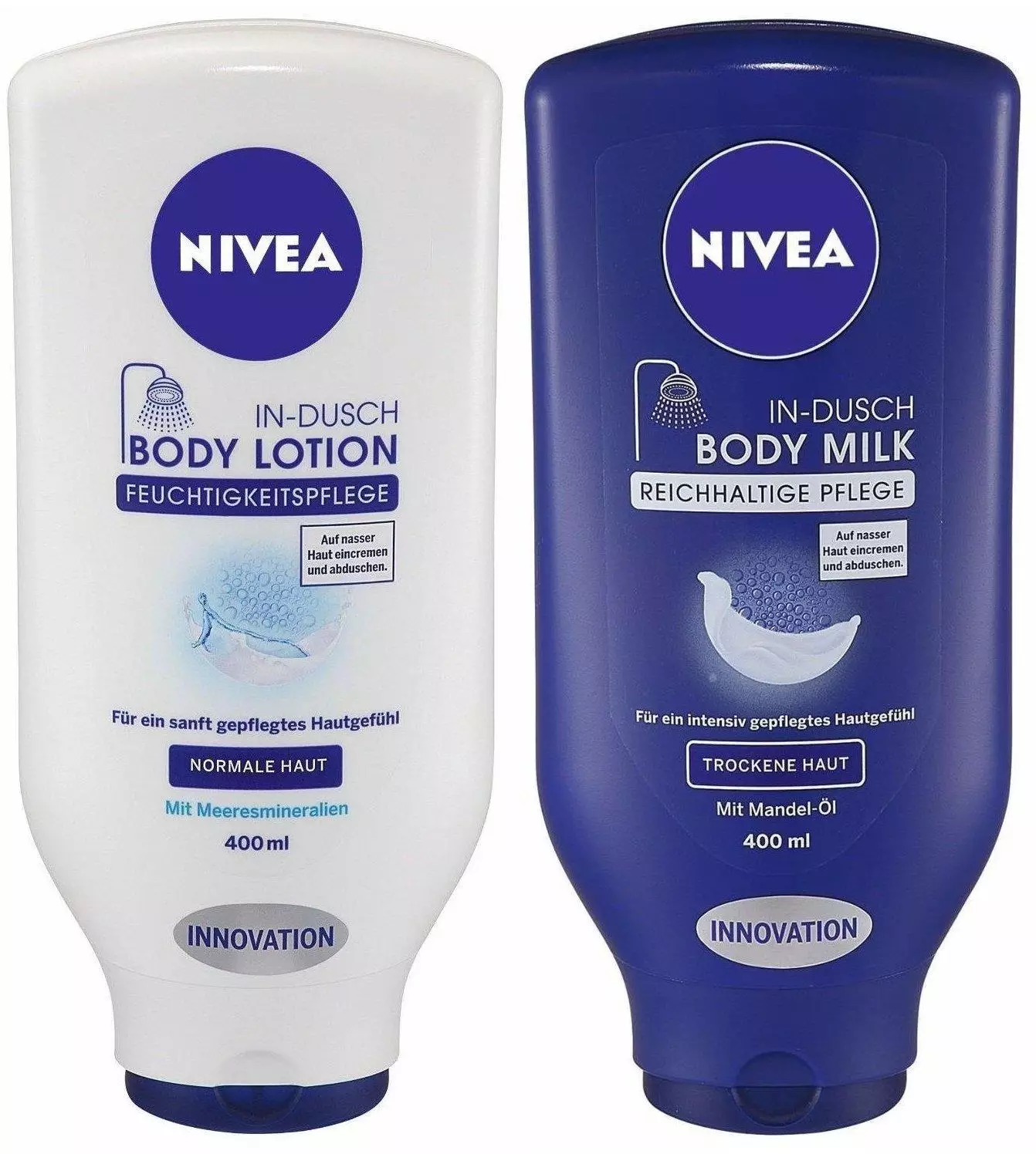 Nivea In-Dusch Body Milk Trockene Haut (400 ml) Duschlotion