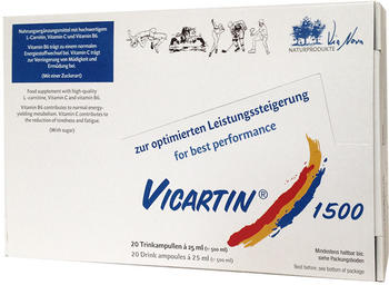 Hirt Via Nova Vicartin 1.500 Trinkampullen (20 x 25 ml)