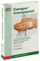 Curapor Wundverband transparent 5x7 cm steril
