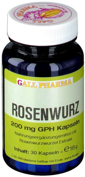 Hecht Pharma Rosenwurz Gph Kapseln (30 Stk.)