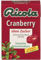 Ricola Cranberry zuckerfrei (50g)