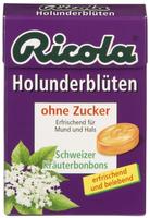 Ricola Holunderbl&uuml;ten ohne Zucker Box 50 g