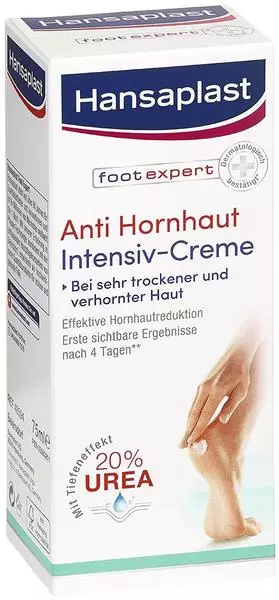 Hansaplast Anti Hornhaut Intensiv-Creme 20% Urea (75ml)